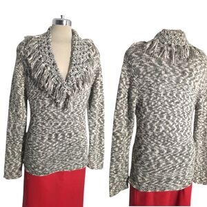 SPANNER Grey and white Sweater Size M